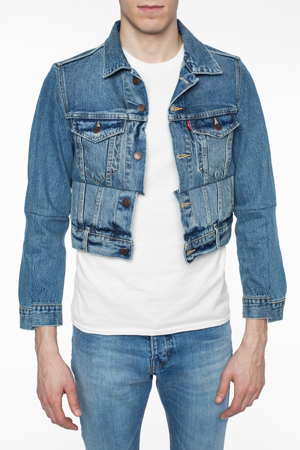 Vetements 2025 jeans jacket